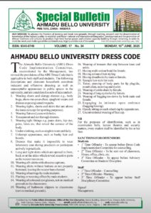 ABU Zaria dress code